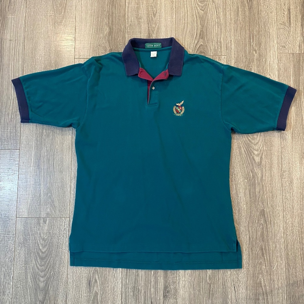VINTAGE 90s OUTERBANKS POLO